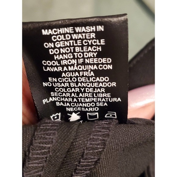 Hilary Radley Womens Black Pockets Zipper Front Dress Pants Size 18W - Picture 9 of 12